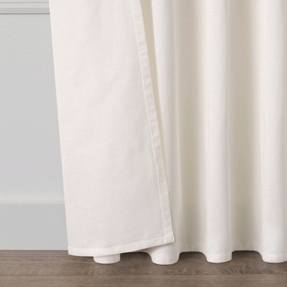 Light Filtering Curtain 50"×108" One Panel Mercantile Drop Cloth - Picture 5 of 10